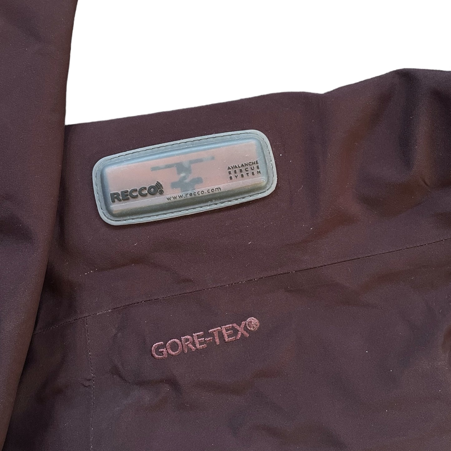 Women's L / Men's M Burgundy Arcteryx Goretex Jacket