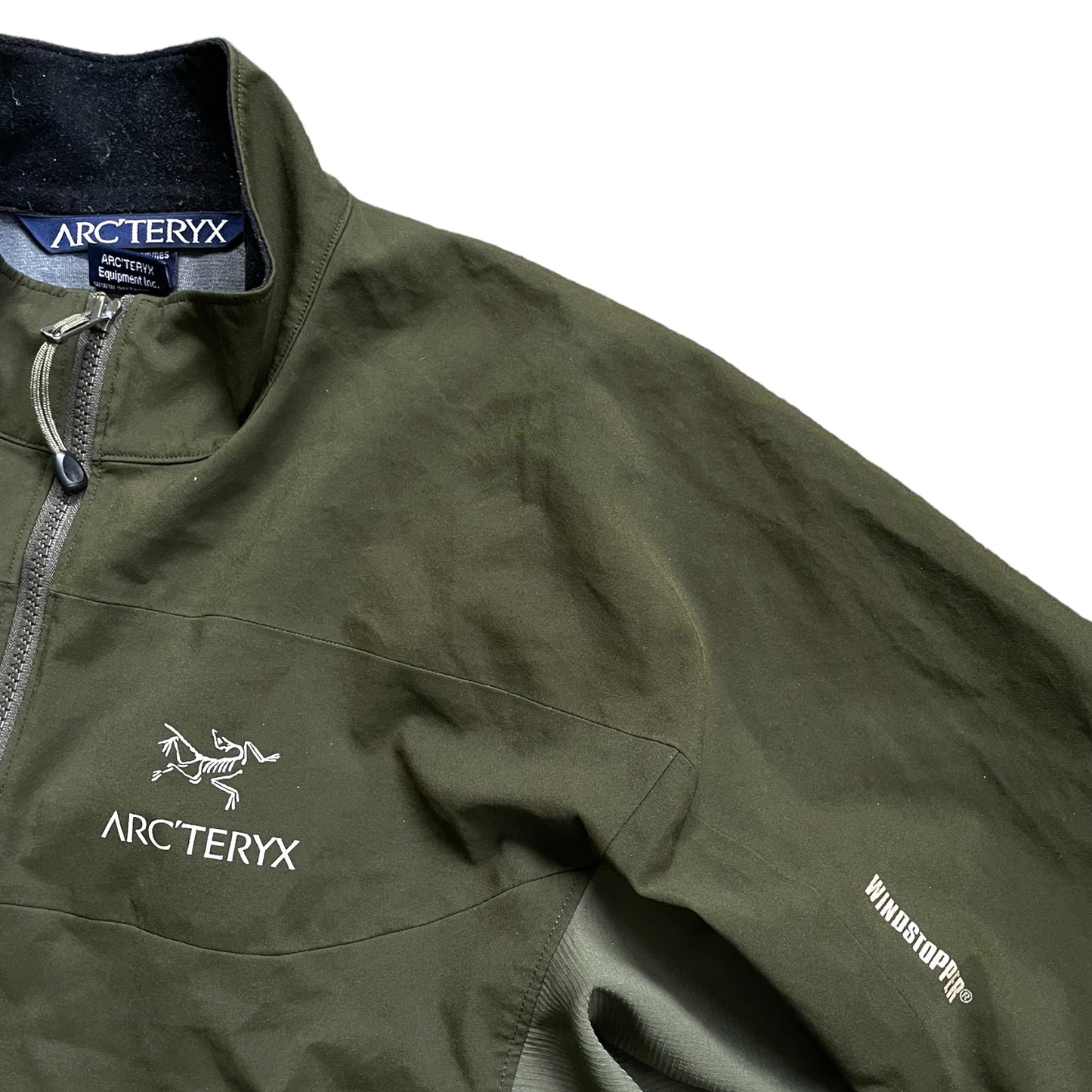 Men's M Dark Green Arcteryx Atom Zip-up