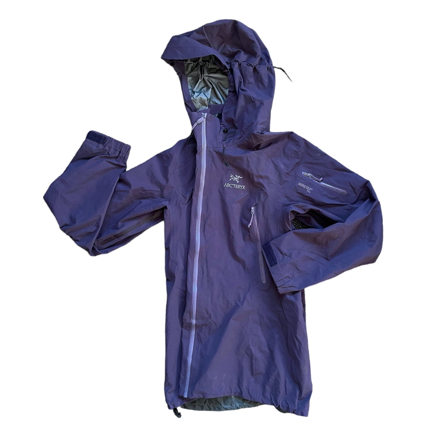 Womens XL / Men's L Purple Arcteryx Goretex Jacket