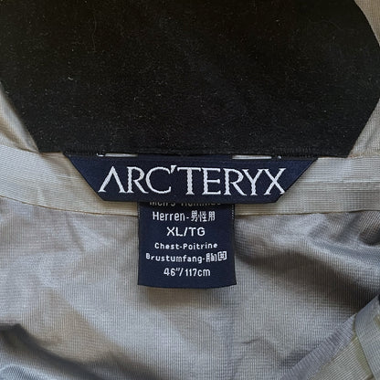 Men's XL Black Arcteryx Goretex Jacket